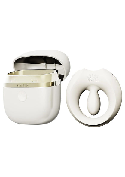 5-Apis Vibrating Couples Ring White-5