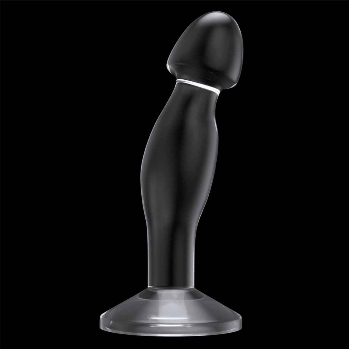 1-Flawless Clear Prostate Plug 6.5''-1