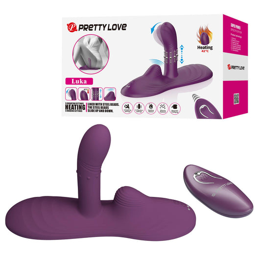 2-Pretty Love Luka – Podgrzewany Wibrator-Siedzisko-2