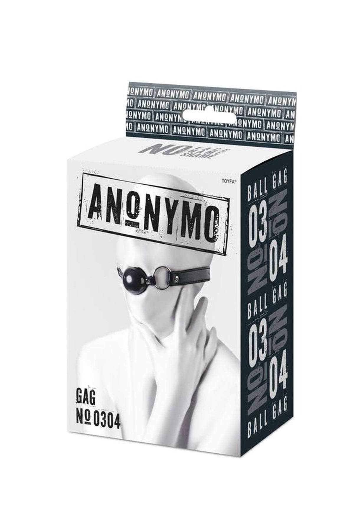 3-Knebel kulowy Anonymo TPR czarny 64 cm-3