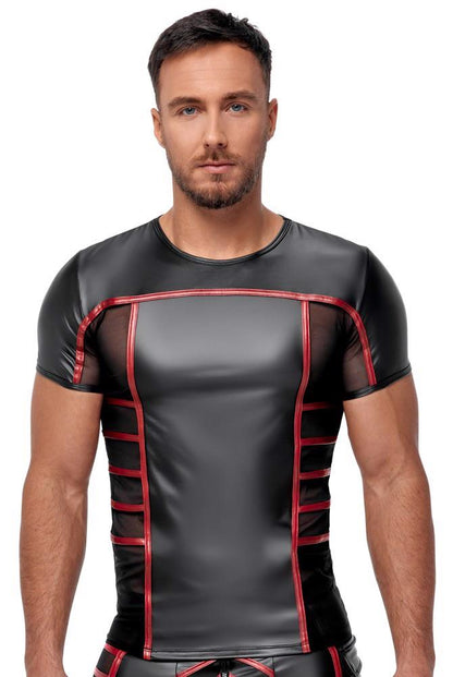 4-Men's Short black/red M-4