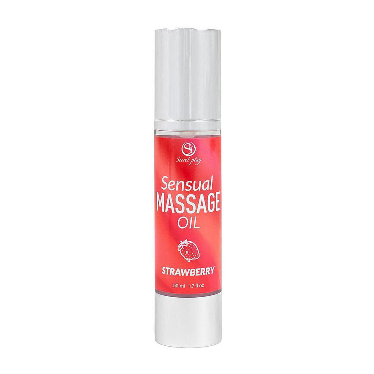 2-Olejek do masażu truskawkowy Secret Play 50 ml-2