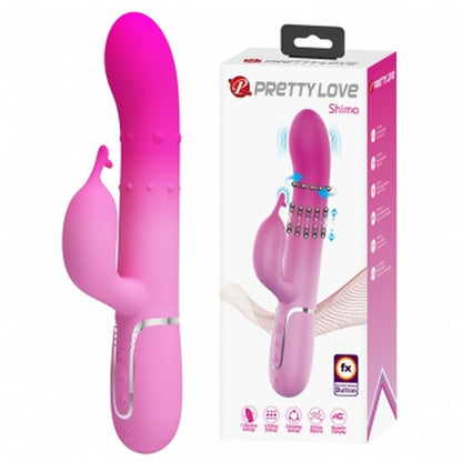 1-Wibrator króliczek Pretty Love Shima 7 wibracji 4 rotacje-1