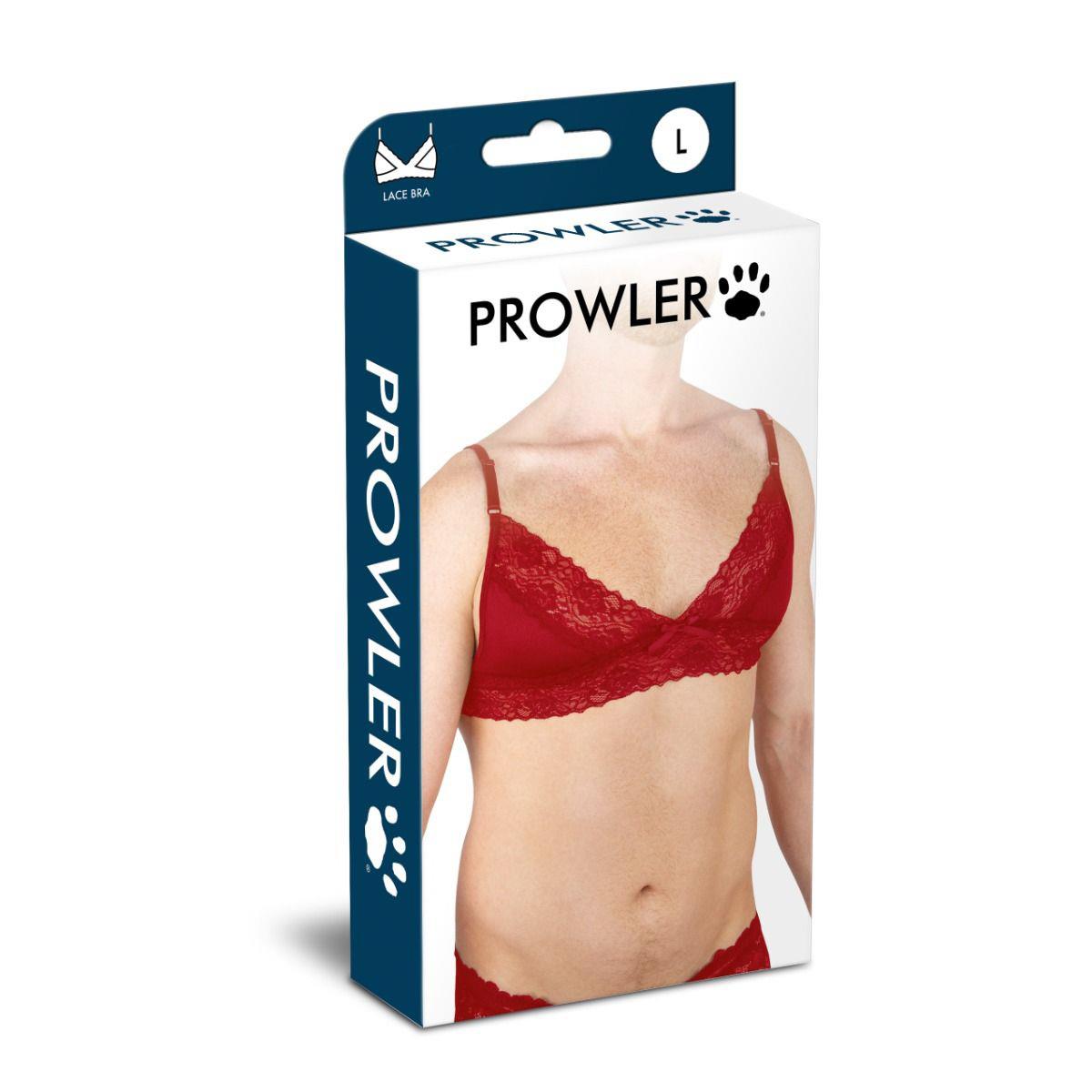 2-Biustonosz koronkowy Prowler czerwony Medium-2