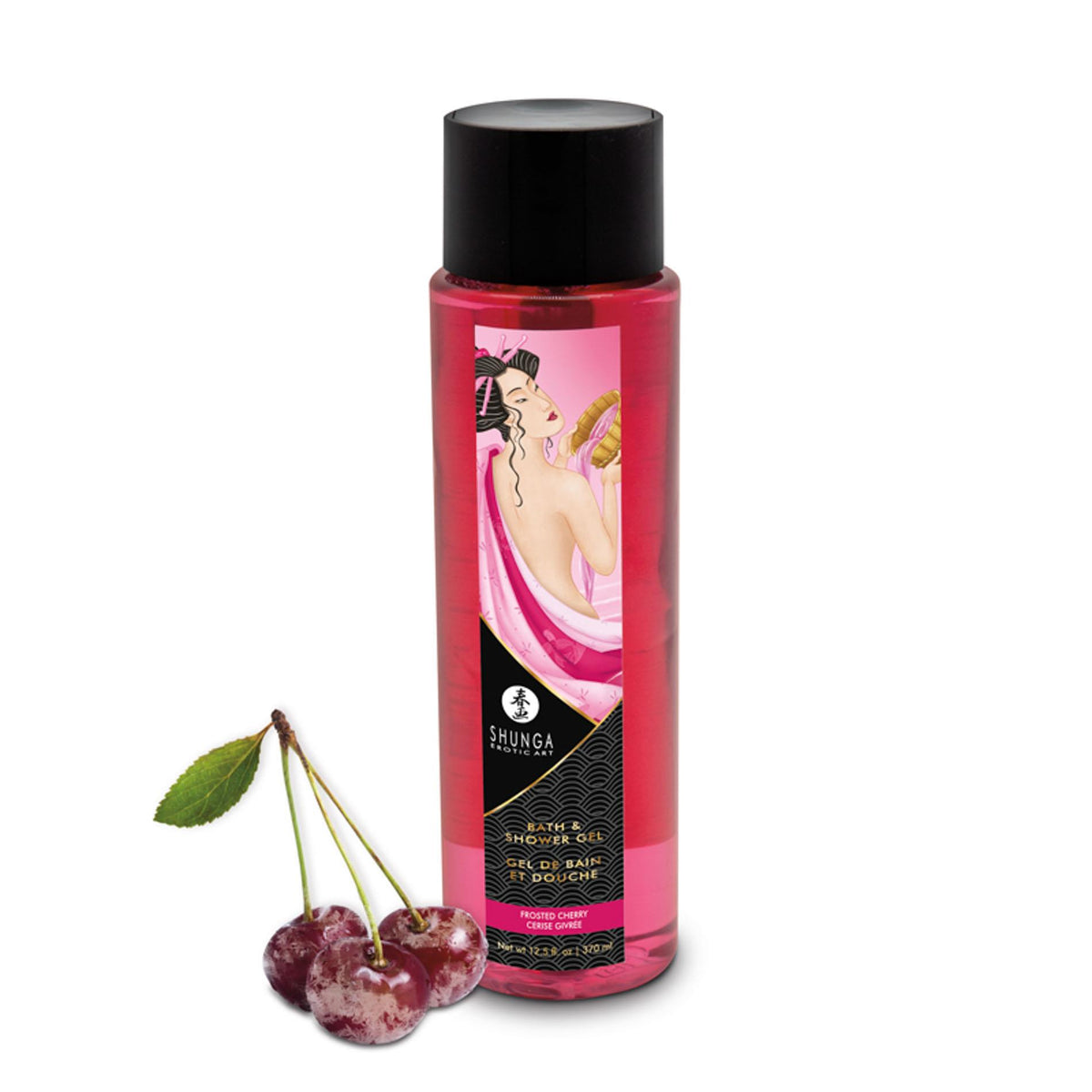 1-Żel pod prysznic Shunga wiśniowy 370 ml-1
