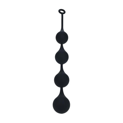 2-Kulki analne silikonowe kropla wody Levelz XXL czarne 57 cm-2
