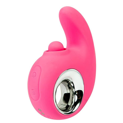 4-Stymulator łechtaczki Fantasy silikonowy wibrujący uderzający USB 10,5cm-4
