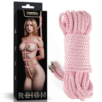 2-Rebellion Reign Rose Silky Bondage Rope-2