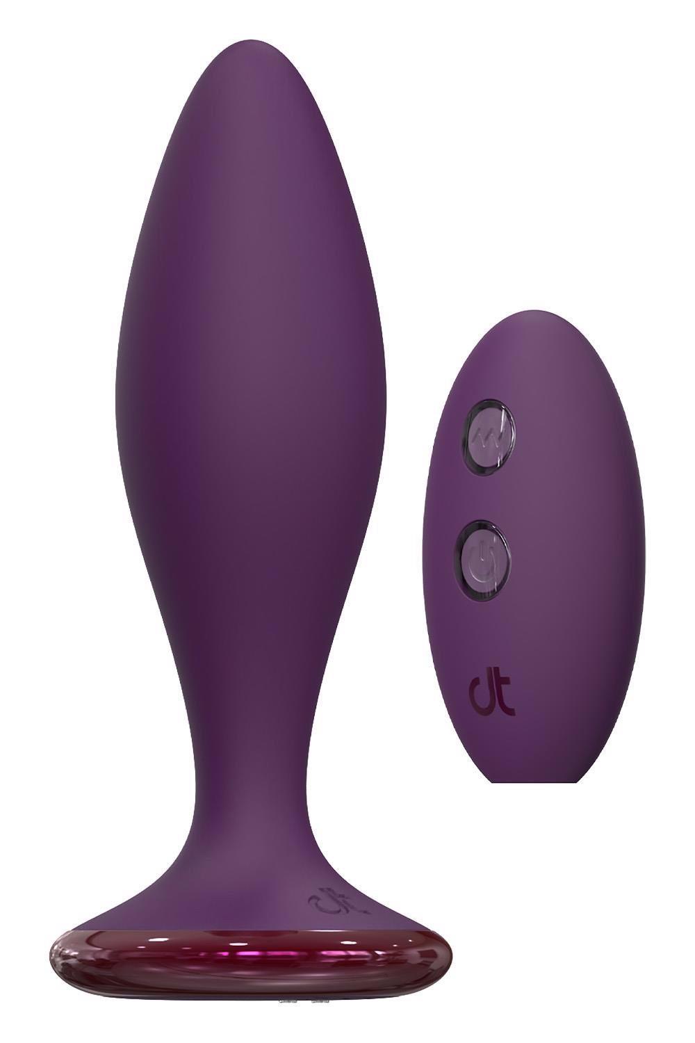 1-Wibrator analny Glam Strong Dreamtoys z pilotem-1