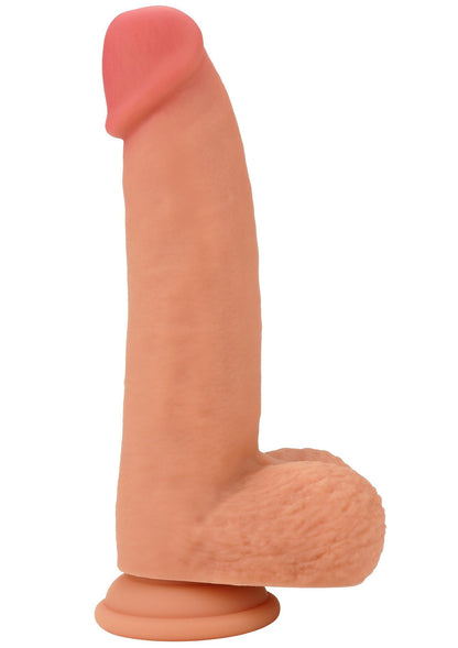 4-Dildo realistyczne z płynnego silikonu Hidden Desire 20 cm-4