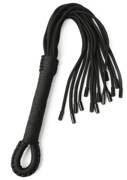 3-Flogger z węzłami Taboom czarny nylonowy-3