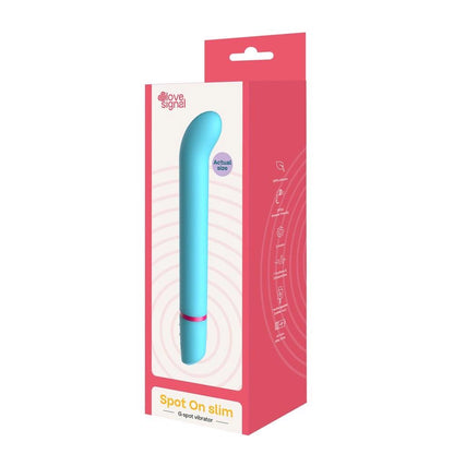 1-Wibrator punktu G Dreamtoys Love Signal Spot On Slim silikonowy USB-1