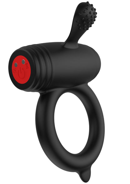 1-Pierścień wibrujący Excellence Power Pro Hidden Desire silikonowy 10 cm-1