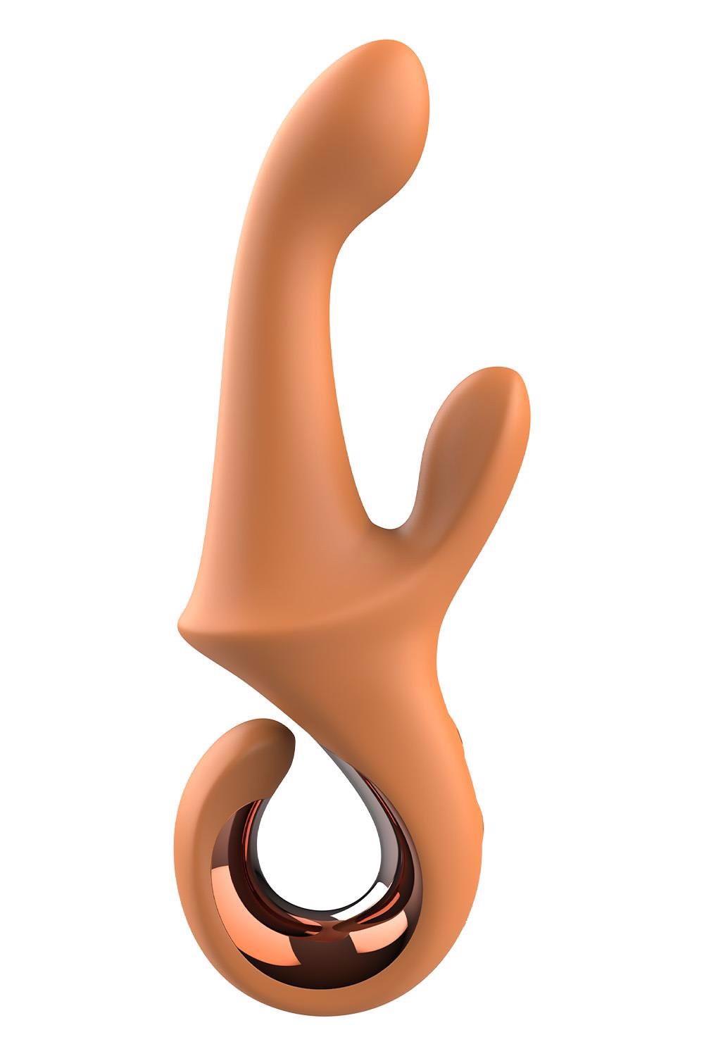 1-Wibrator króliczek punktu G Glam Dreamtoys silikonowy USB-1