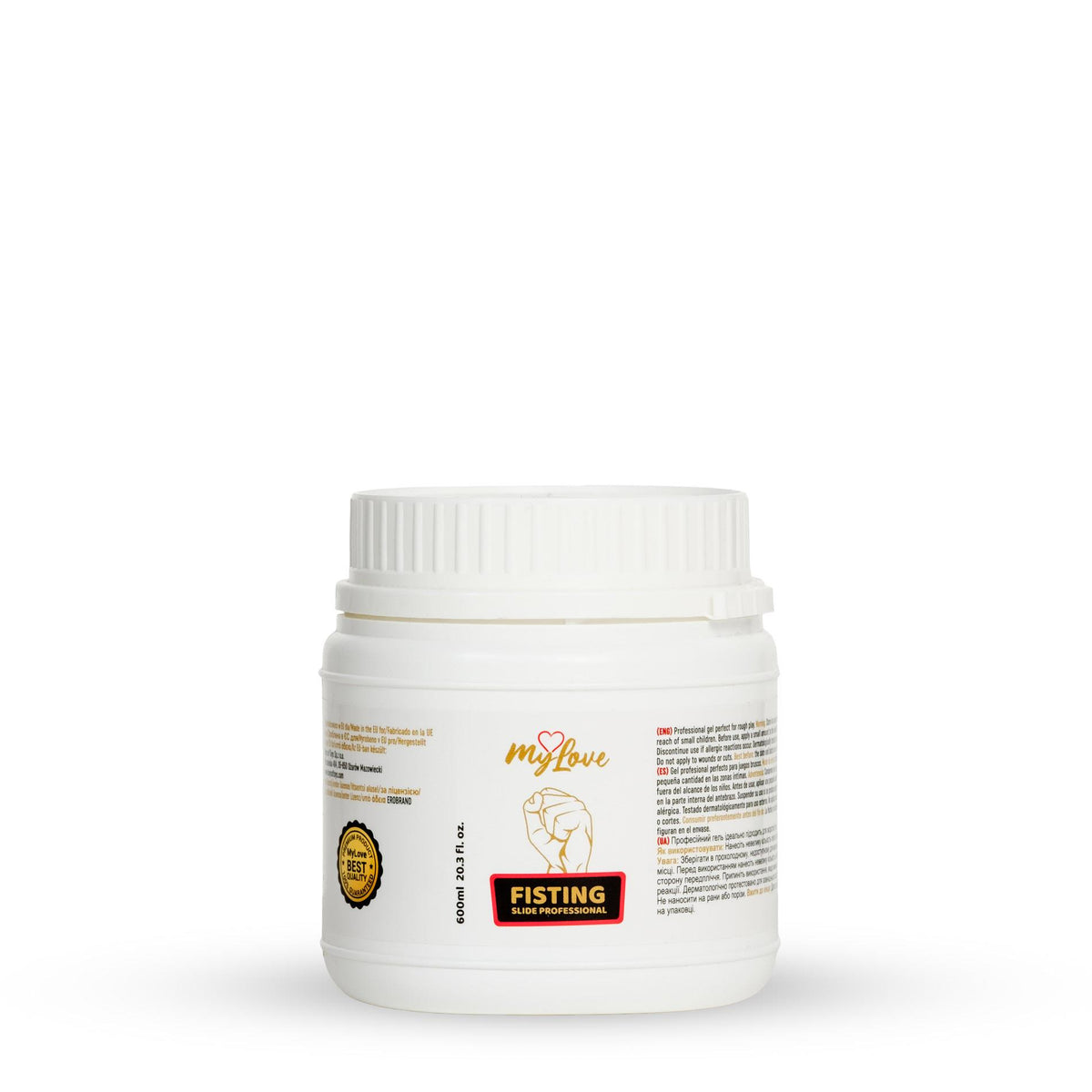 2-Żel do fistingu profesjonalny MyLove wiśniowy 600 ml-2