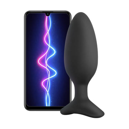 2-Korek analny wibrujący Lovense Hush 2 M sterowany aplikacją 44 mm USB-2