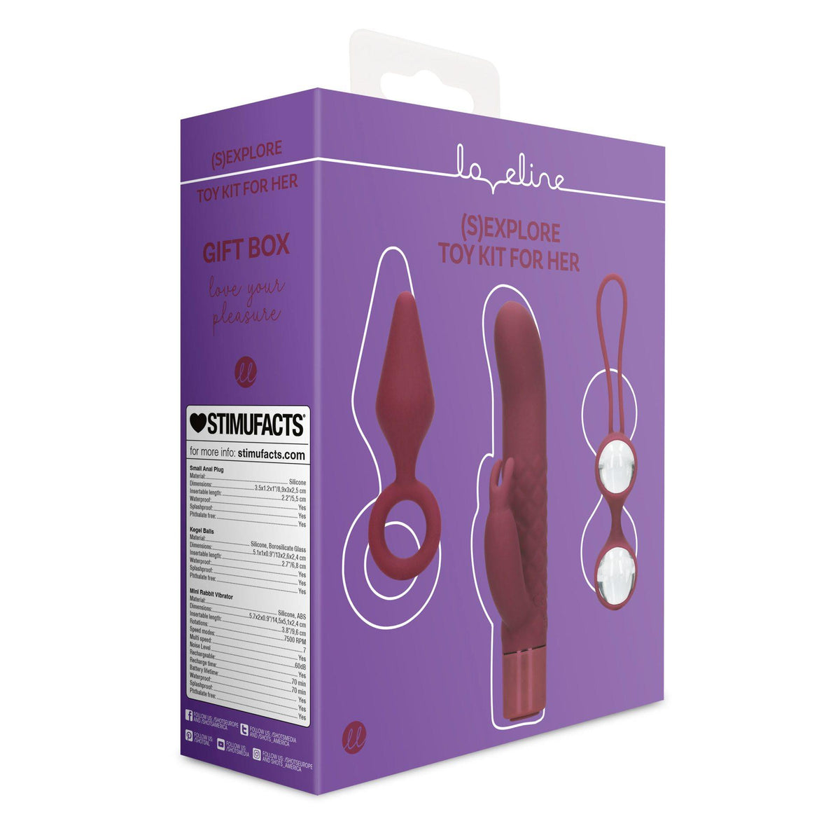 1-(S)explore - Toy Kit for Her - Dark Cherry-1