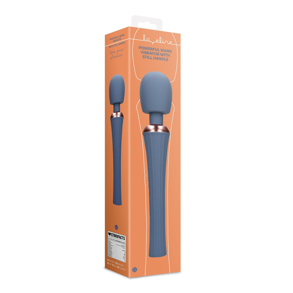 2-Wibrator wand Loveline silikonowy 10 funkcji-2
