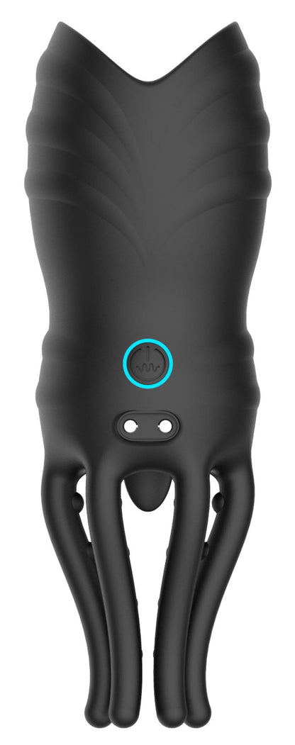 1-Stymulator wibracyjny ośmiornica silikonowy B Series Cute wodoodporny USB-1