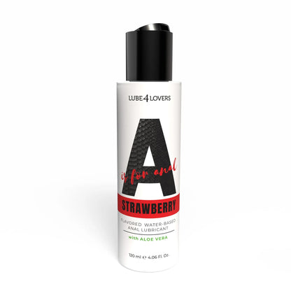 1-Lubrykant analny wodny truskawkowy Lube4lovers 120 ml-1