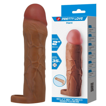 1-Przedłużka na penisa Hani Pretty Love TPR elastyczna-1