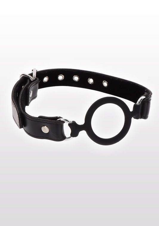 1-Knebel pierścieniowy Taboom Open Ring Gag czarny 58 cm-1