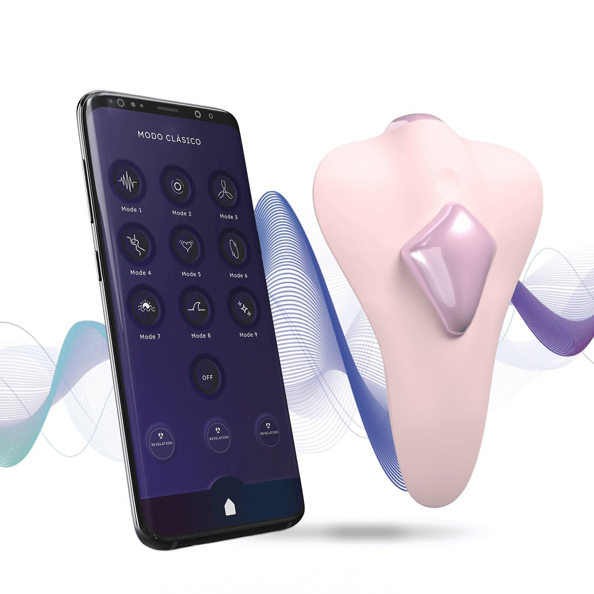 1-Wibrator Temptation Adrien Lastic sterowany aplikacją silikonowy USB-1