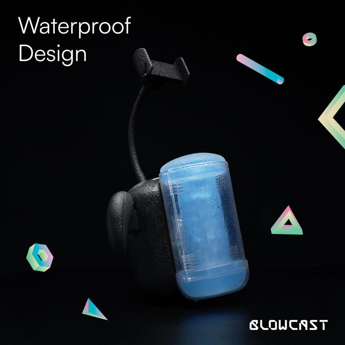 5-Masturbator automatyczny BLOWCAST Wingman Lite z wibracją USB-5