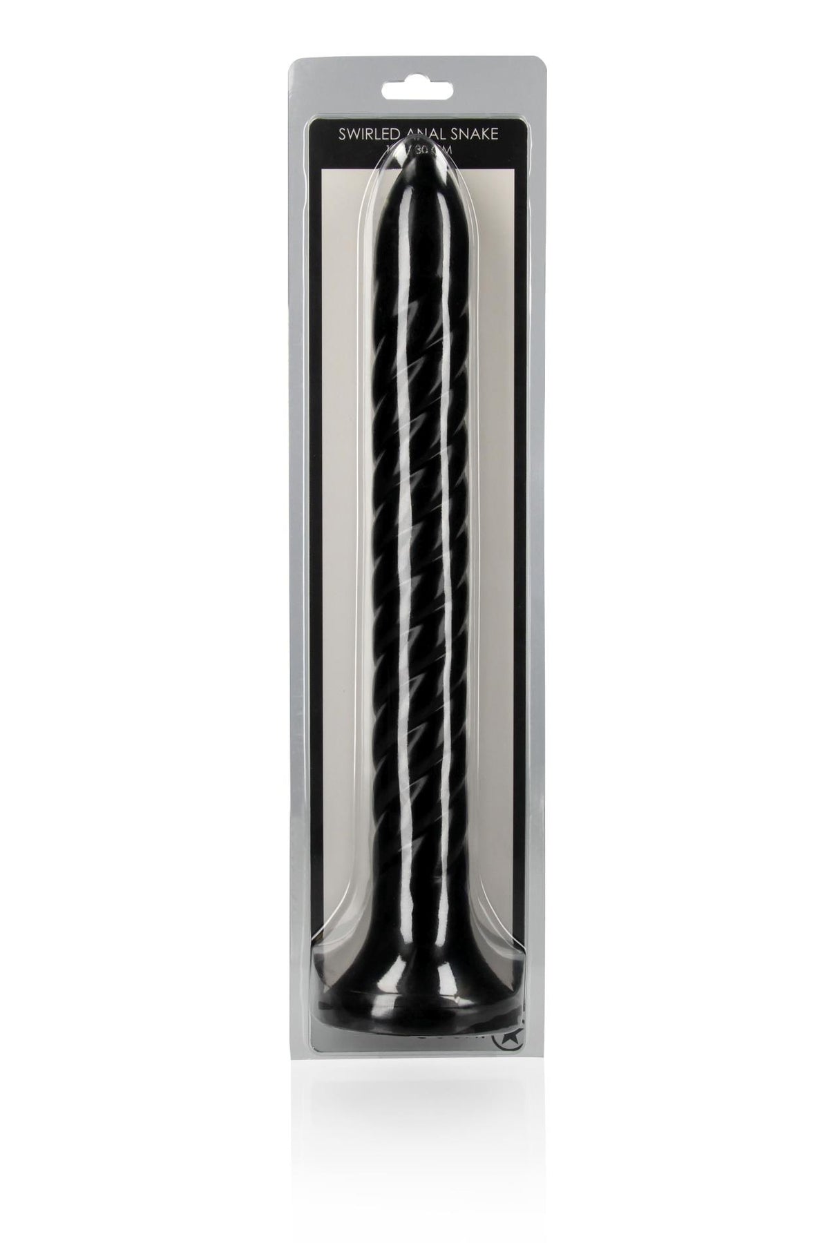 2-Wąż analny spiralny Ouch! 30 cm czarny-2