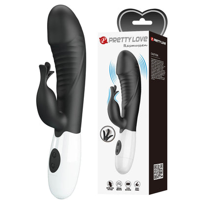 1-Pretty Love Rasmussen Dual Vibrator (Black Edition)-1
