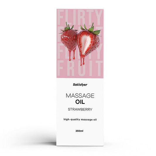 1-Olejek do masażu Satisfyer truskawkowy 250 ml-1