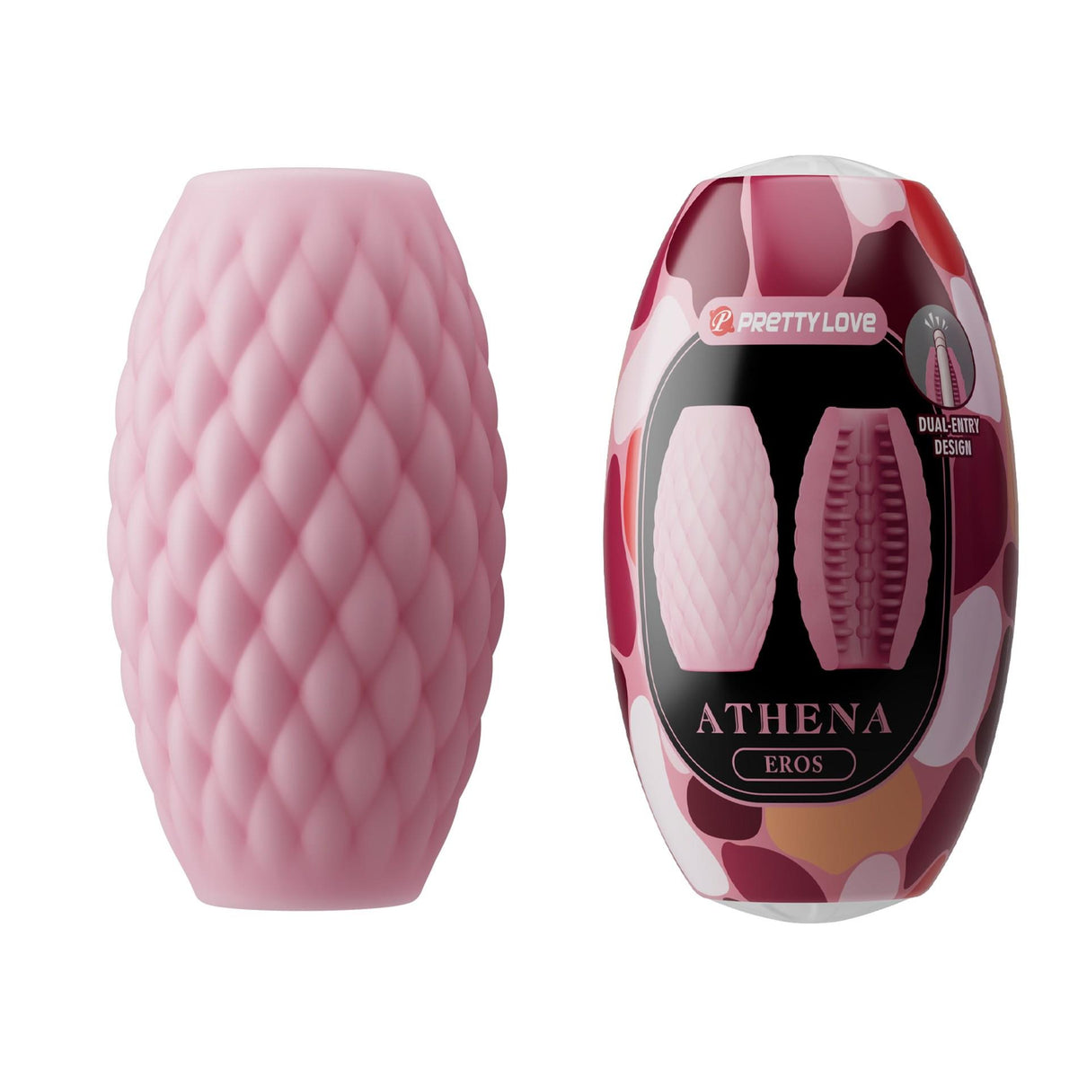 1-Wodoodporny kompaktowy masturbator Pretty Love Athena EROS-1