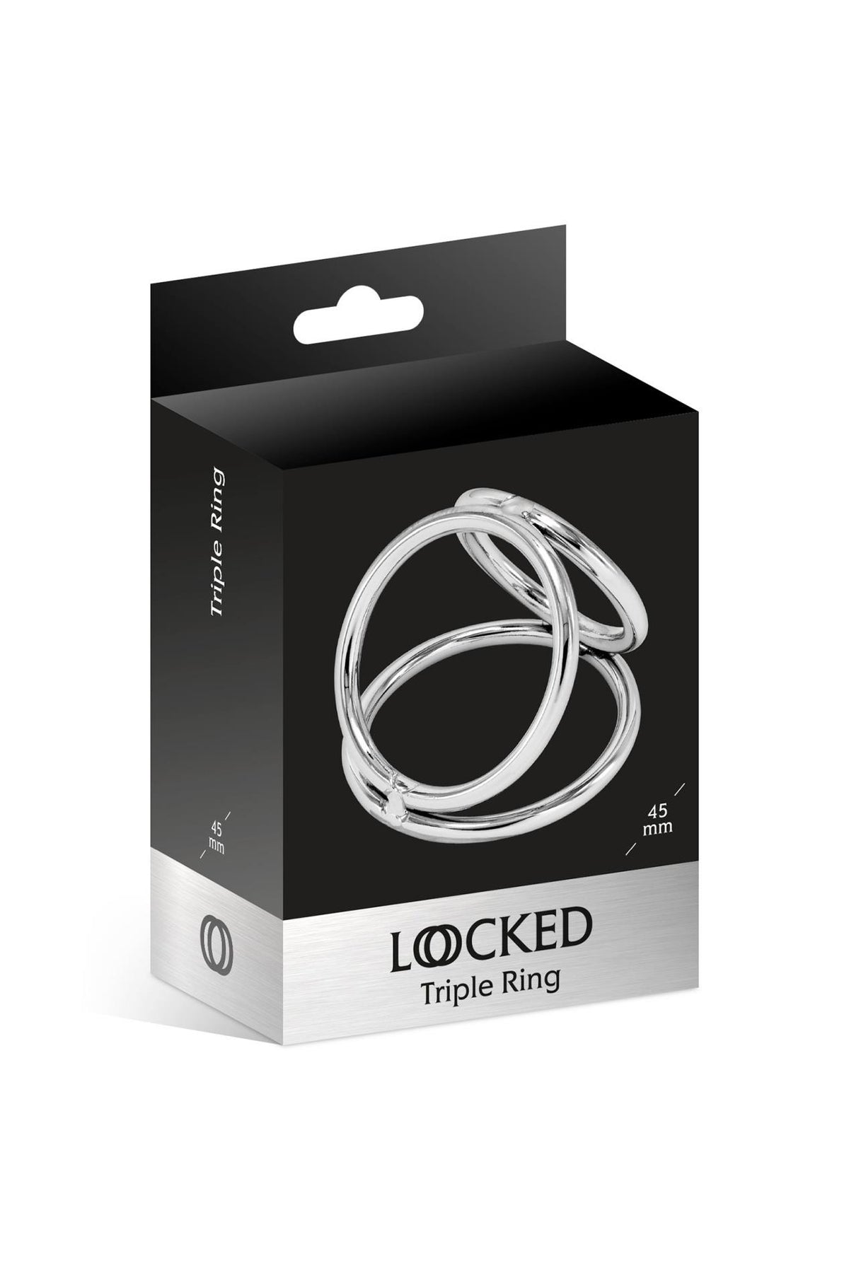 1-Pierścień erekcyjny potrójny Locked ze stali 45 32 37 mm-1