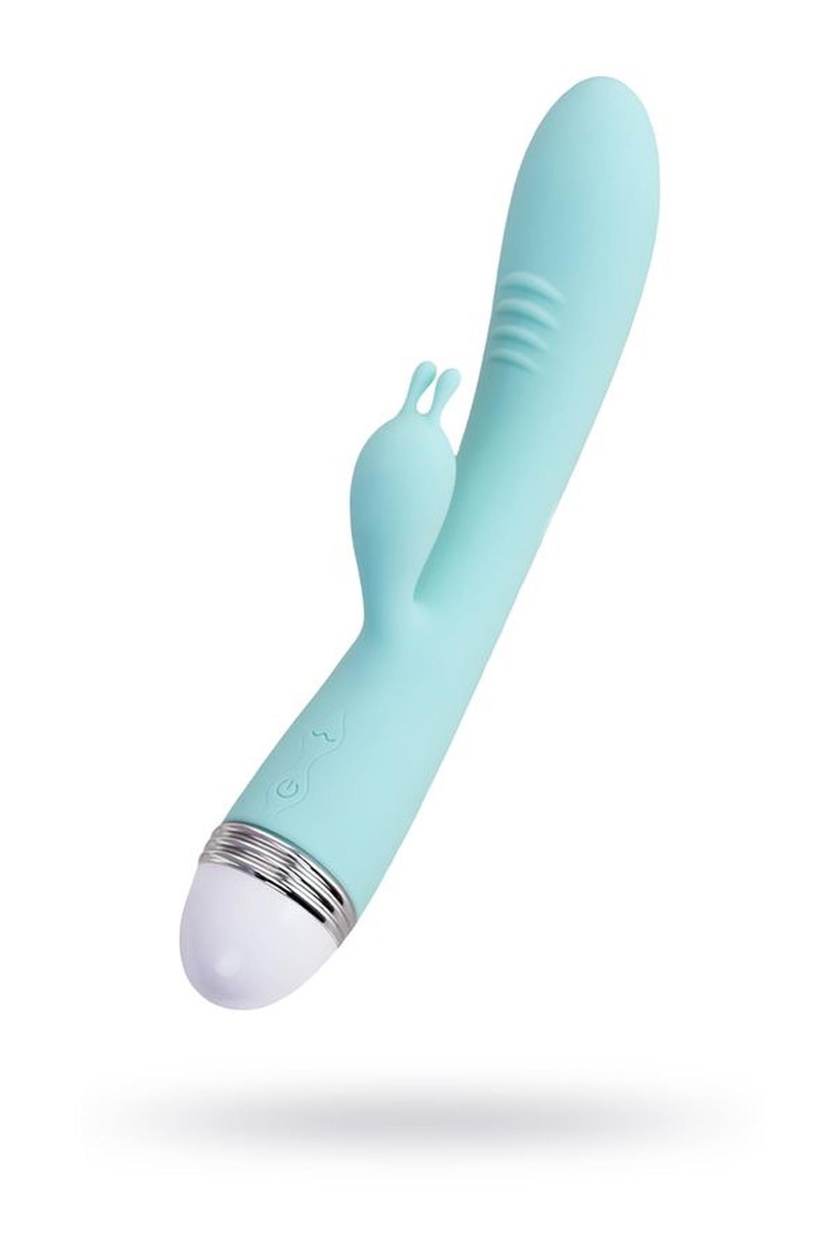 1-Wibrator króliczek Flovetta Iris silikonowy miętowy USB 22 cm-1