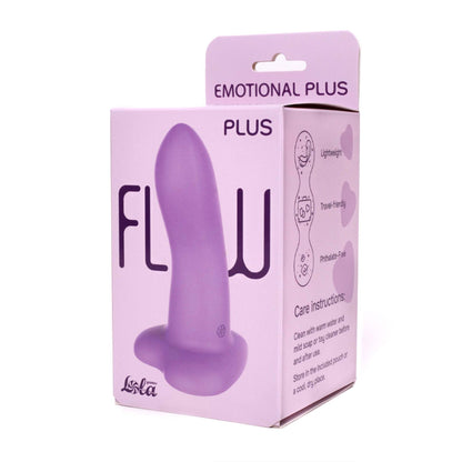 4-Dildo Flow Emotional Plus fioletowe silikonowe-4