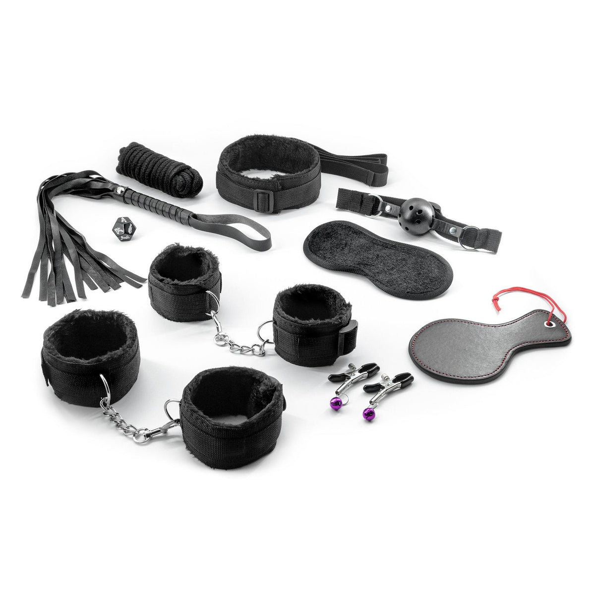1-Zestaw bondage Crushious Master & Cummander 11 elementów-1