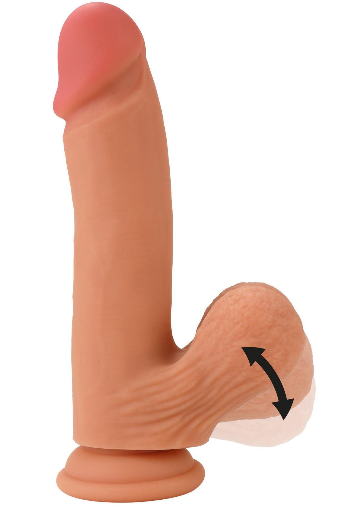 3-Realistyczne dildo silikonowe Hidden Desire 19 cm-3