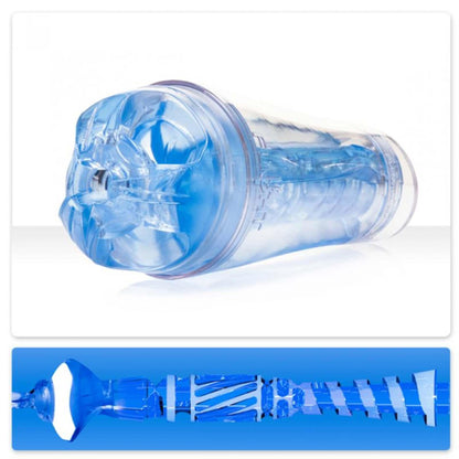 2-Masturbator Fleshlight Flight Commander transparentny 20 cm-2