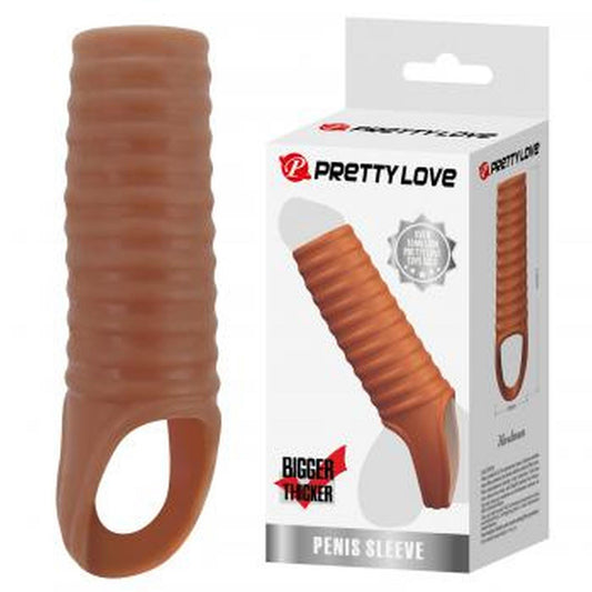 1-Nakładka przelotowa na penisa Pretty Love Hartman wodoodporna TPE-1