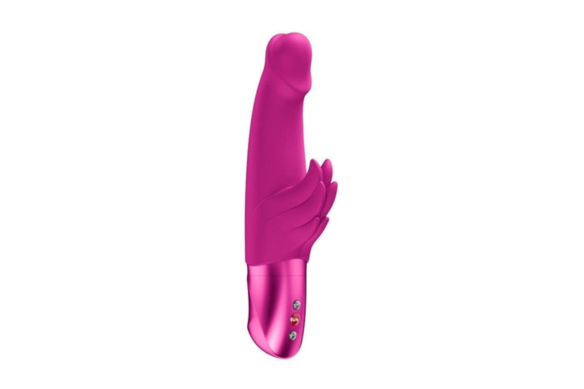 2-Wibrator króliczek Wicked Angel silikonowy różowy 9,5 cm Fun Factory-2