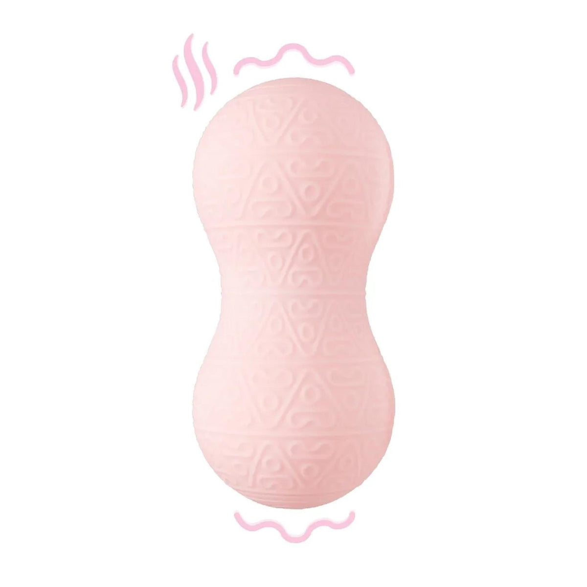 2-Masażer wibrujący z podgrzewaniem Loveline różowy 17 cm-2