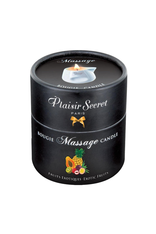 1-Świeca do masażu egzotyczne owoce Plaisir Secret 80ml-1