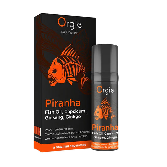 1-Krem rozgrzewający Piranha Power Orgie 15 ml-1