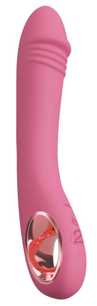 2-Wibrator punktu G You2Toys Slim G Spot Rose silikonowy USB 21,4 cm-2