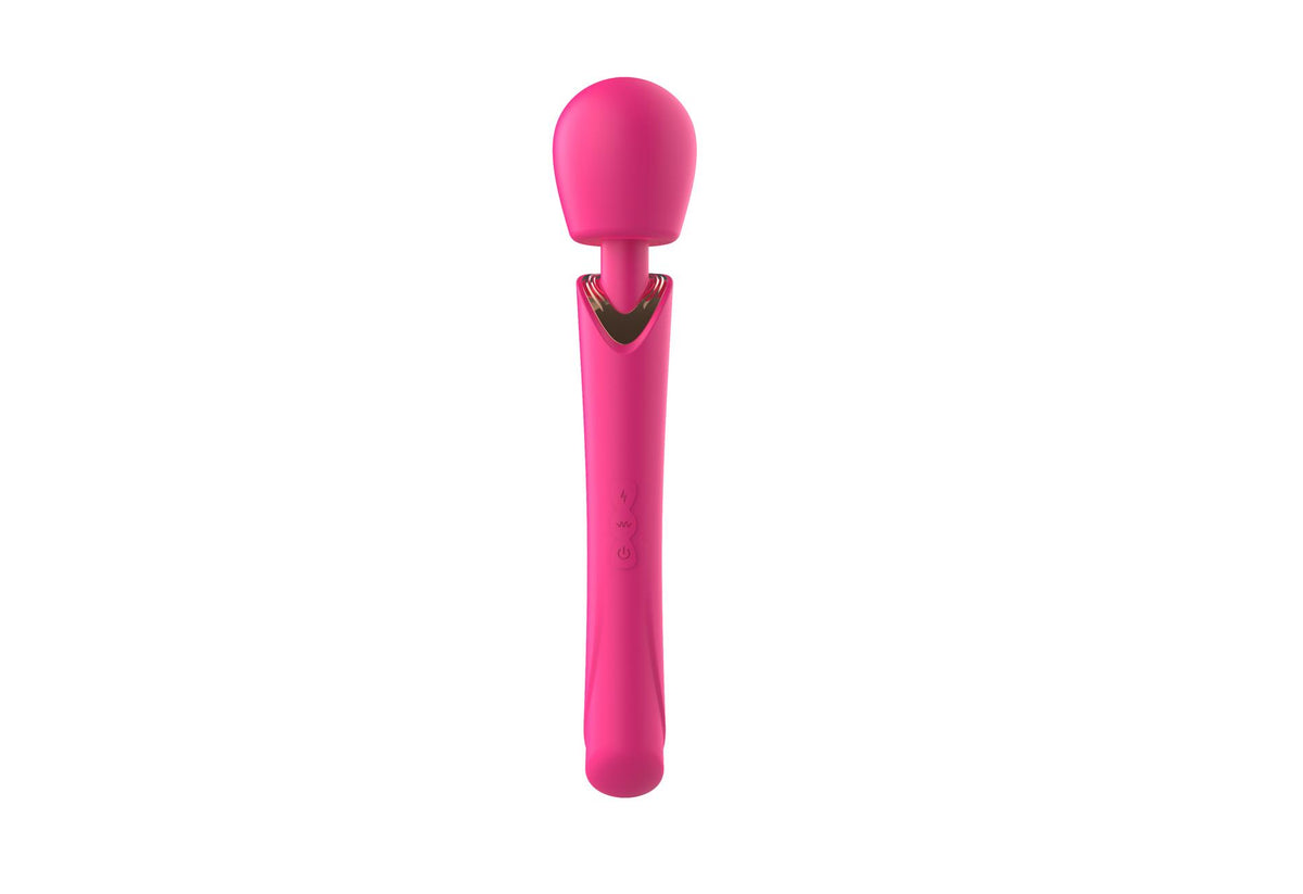 4-Masażer wibracyjny Perfect Wand różowy silikonowy USB-4