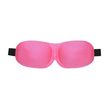 4-Opaska na oczy 3D Ouch poliestrowa różowa-4