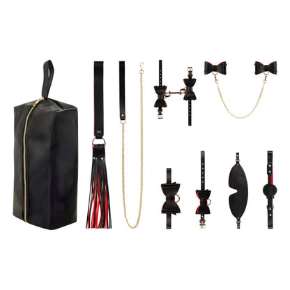 4-Zestaw BDSM luxury 8 elementów Bedroom Fantasies czarny-4
