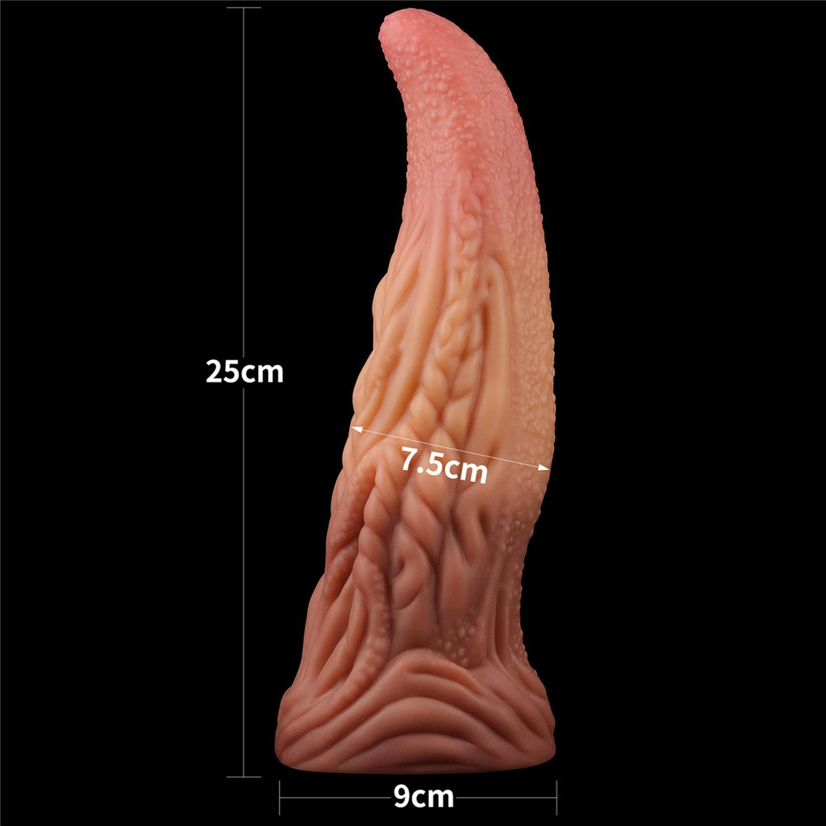 3-10'' Dual layered Platinum Silicone Tongue-3