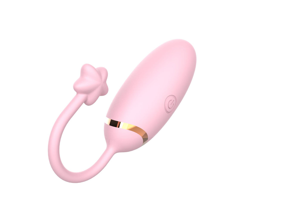 1-Jajko wibrujące z aplikacją B Series Cute silikonowe 8 cm-1