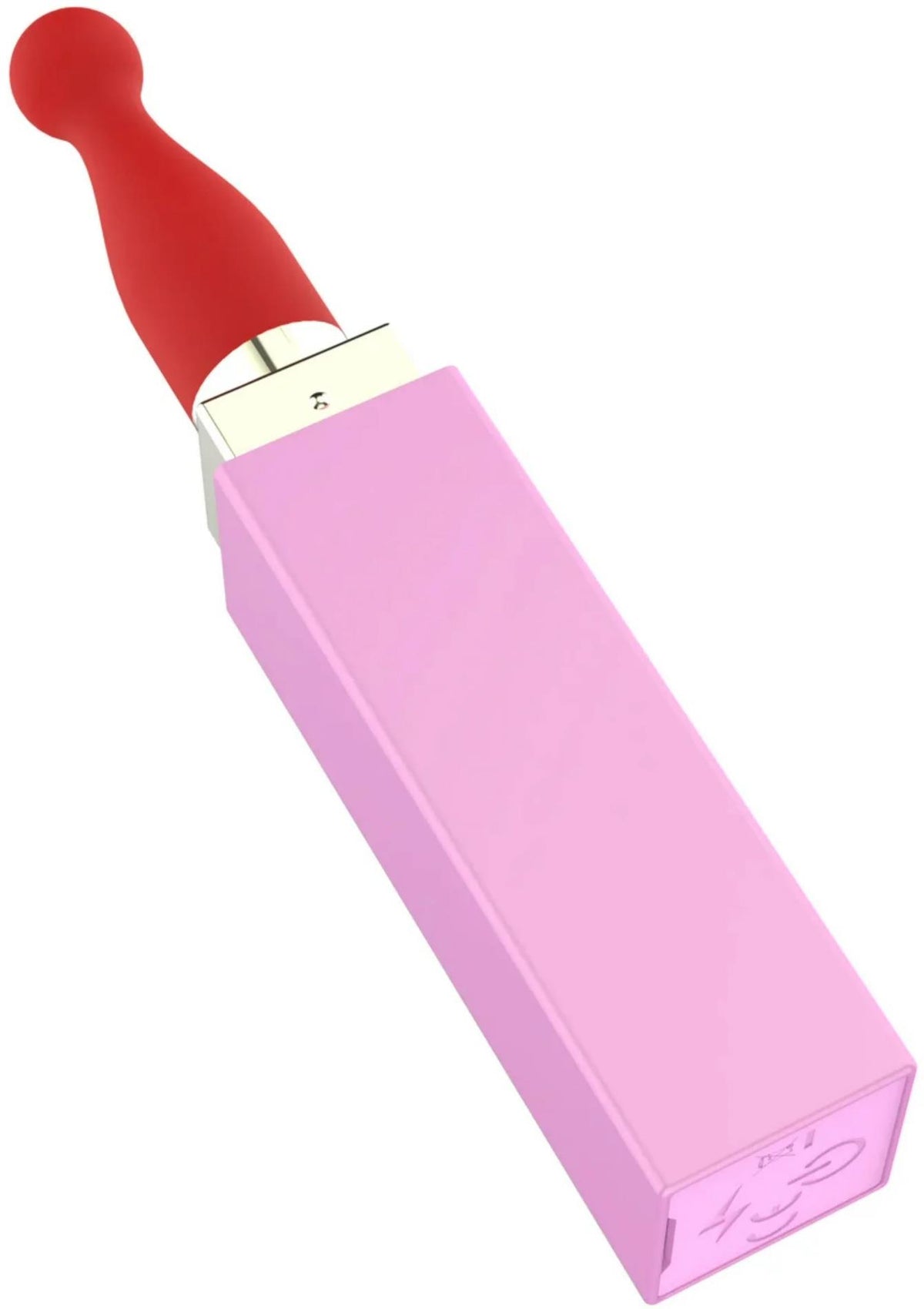 1-Wibrator szminka Xocoon Sealed With A Kiss różowy 11 cm USB-1